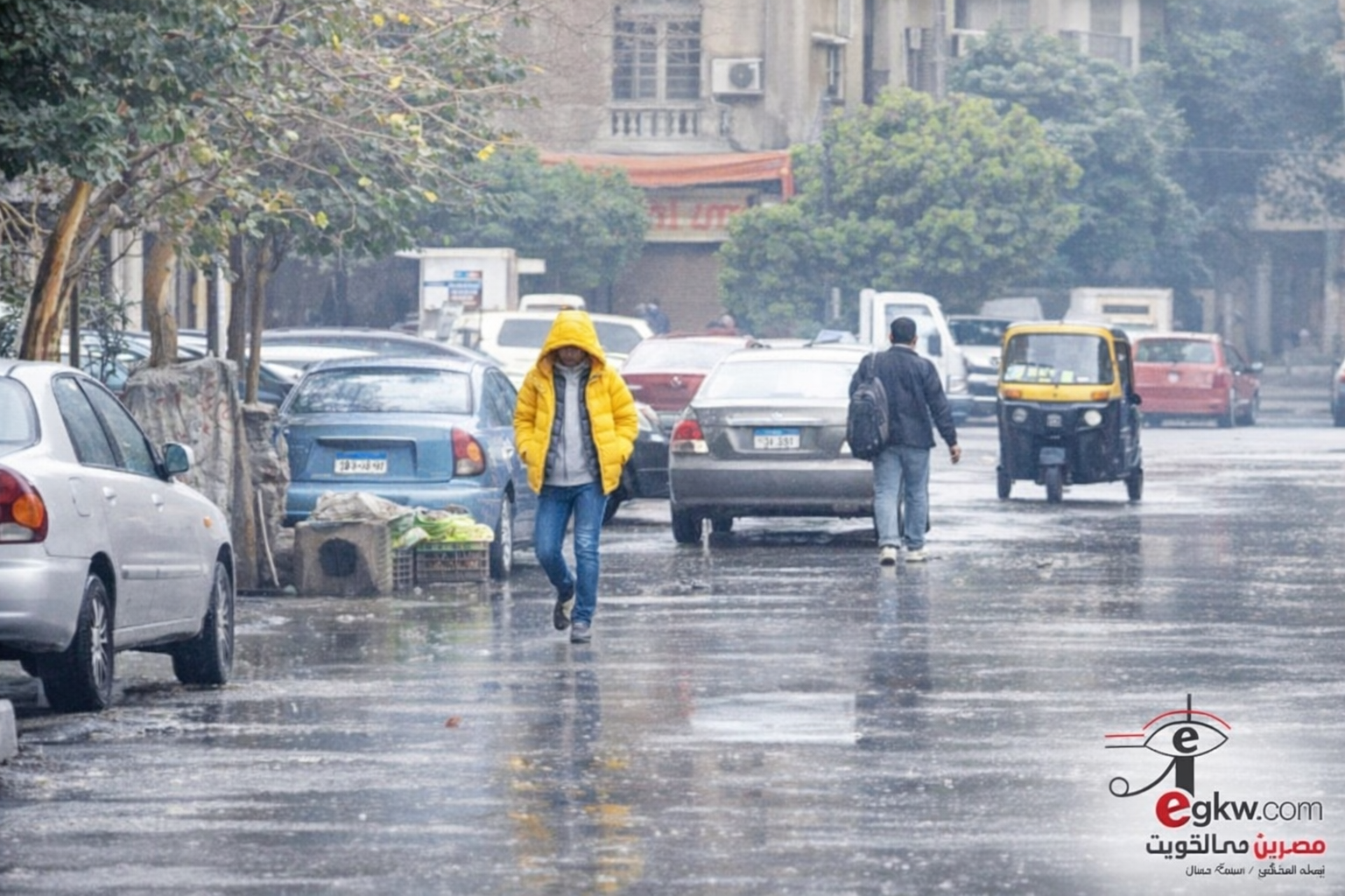 77 الارصاد.. أمطار متفرقة